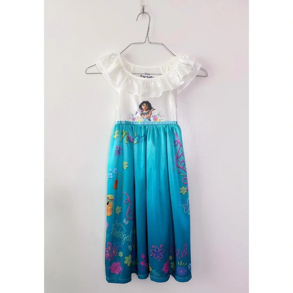 Disney Encanto Girls' Nightgown Costume Pajama - Picture 2 of 13